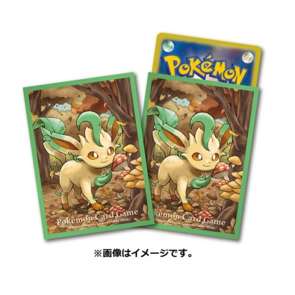 画像1: 【未開封/未使用】ポケモンカードゲーム デッキシールド リーフィア (1)